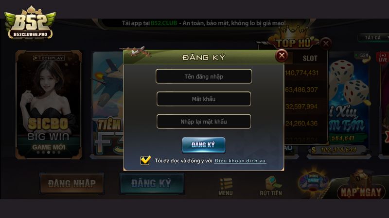 Tiến trình đăng ký đơn giản sau 1-2 phút xét duyệt Tiến trình đăng ký đơn giản sau 1-2 phút xét duyệt